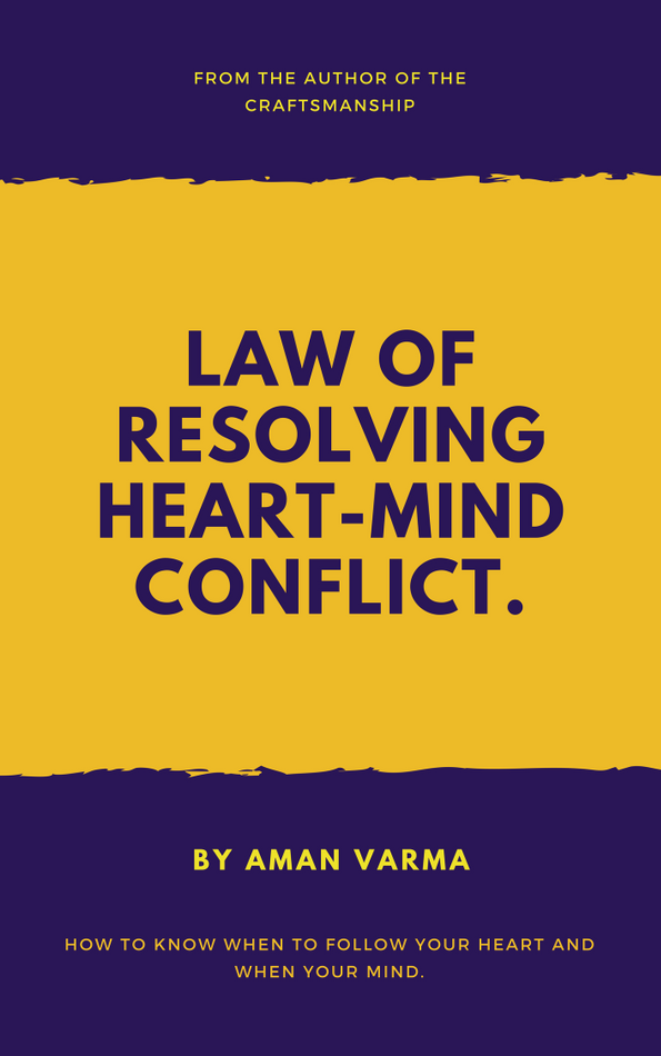 35 Page Guide Law Of Resolving Heart Mind Conflict By