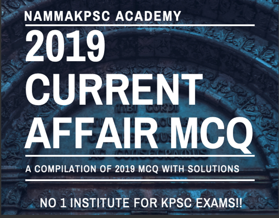 2019 Current Affairs MCQs Compilations Free e copy 2019-current-affairs-mcqs-compilations-free-e-copy