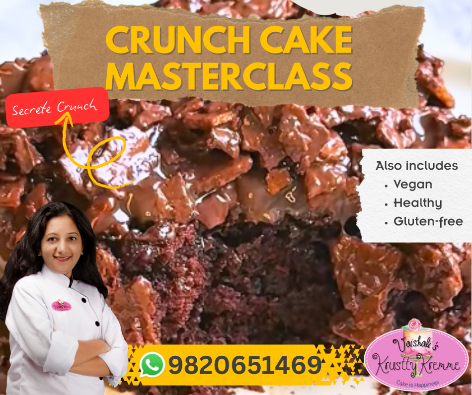 Crunch Cake Masterclass - With secrete crunch recipe