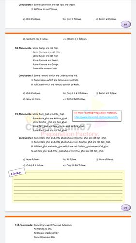 Full version |ADVANCED| Syllogism: Practice Sets {132 Questions