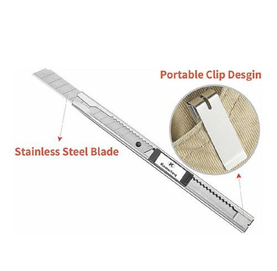 STAINLESS STEEL cutter knife + set of 10 MOUNT BOARD A4