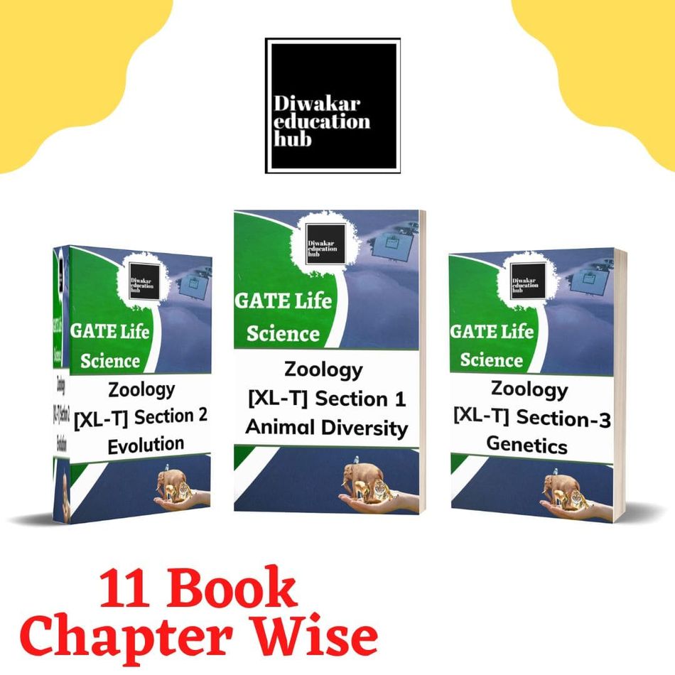 GATE Life Science Zoology [XL T] Study Notes [Books] 11 Books with