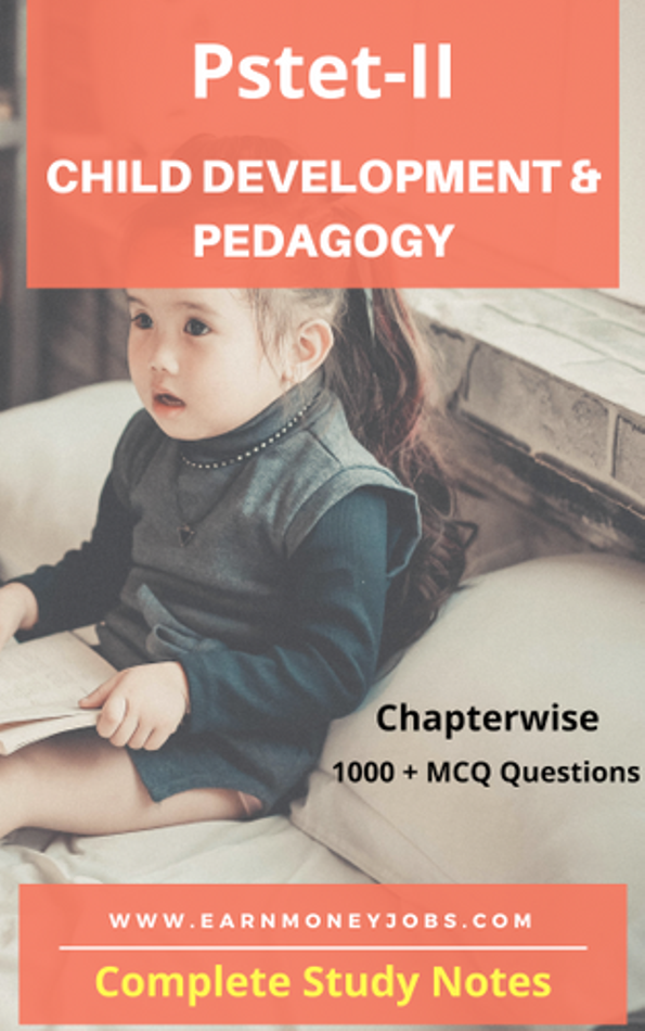 Child Development Pedagogy Pstet Ii Complete Notes To Crack Pstet