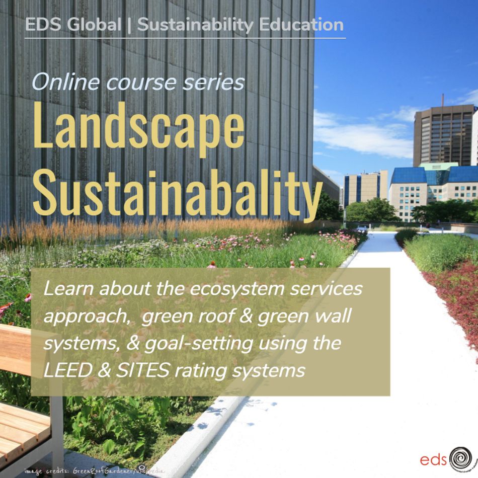 Landscape sustainability online Course SITES & LEED