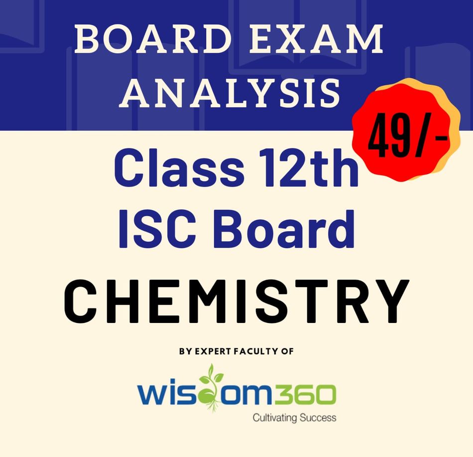ISC Chemistry Board Paper Analysis 2020