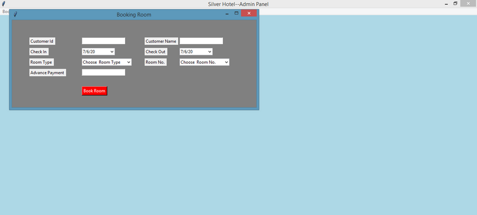 Hotel Management System in Python