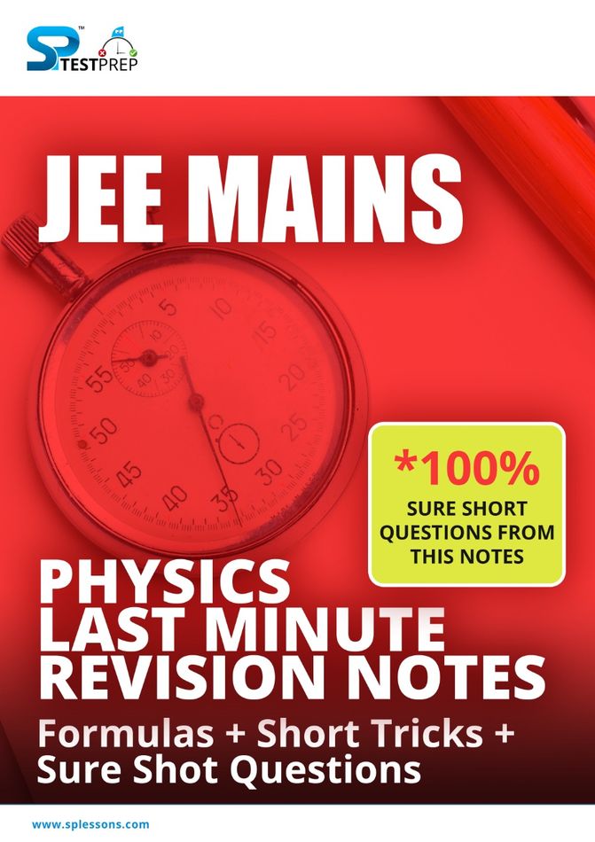 Physics Revision Notes_JEE Mains_NEET_JEE Advanced_25 Topics