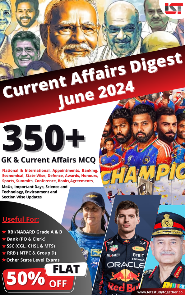 Monthly Current Affairs PDF June 2024 – Section Wise Current Affairs ...